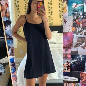 Classic Black Slip Dress